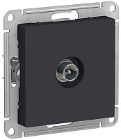 Розетка TV Оконечная без рамки Systeme Electric AtlasDesign 1-м. карбон картинка